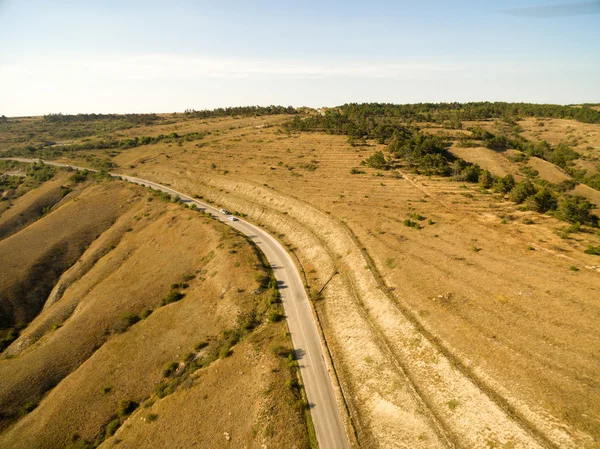 El paisaje aéreo en la Crimea —  Fotos de Stock