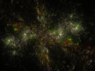 Hayali fraktal arkaplan resmi