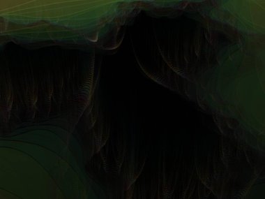 Hayali fraktal arkaplan resmi