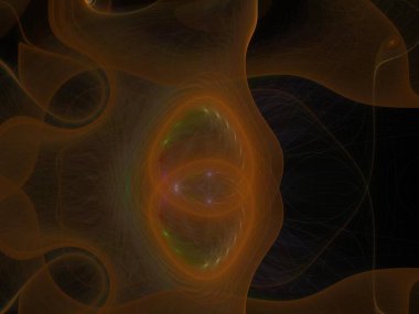 Hayali fraktal arkaplan resmi