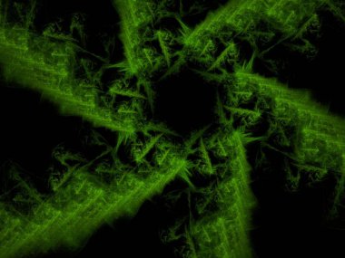 Hayali fraktal arkaplan resmi