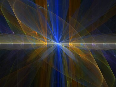 Hayali fraktal arkaplan resmi