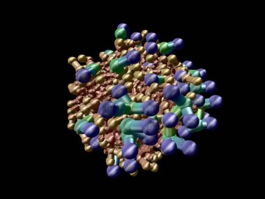 Hayali fraktal arkaplan resmi