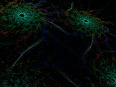 Hayali fraktal arkaplan resmi