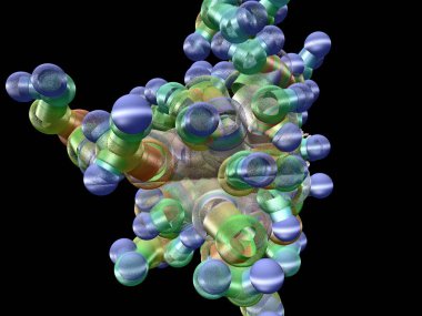 Hayali fraktal arkaplan resmi