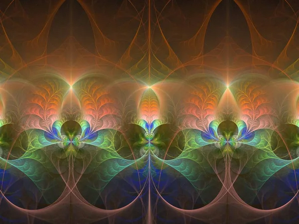 Imaginatory fractal background Image — Stock Photo, Image