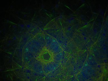 Hayali fraktal arkaplan resmi