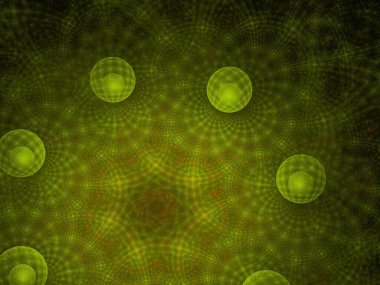 Hayali fraktal arkaplan resmi