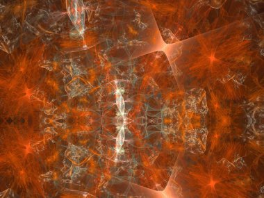 Hayali fraktal arkaplan resmi