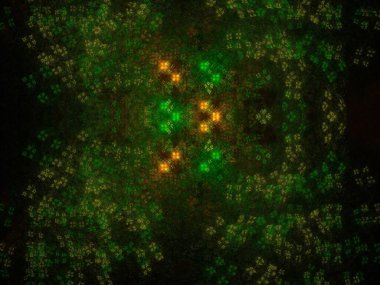 Hayali fraktal arkaplan resmi