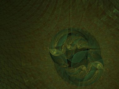 Hayali fraktal arkaplan resmi