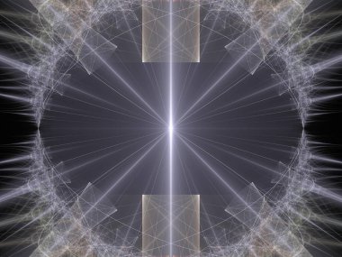 Hayali fraktal arkaplan resmi