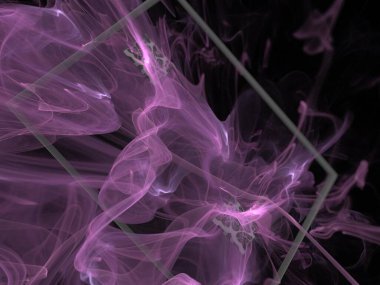 Hayali fraktal arkaplan resmi