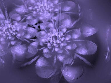 Hayali fraktal arkaplan resmi