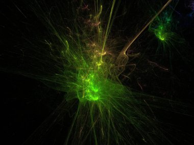 Hayali fraktal arkaplan resmi