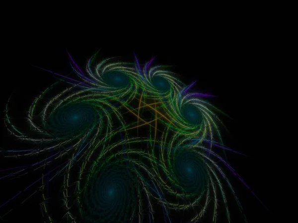 Imaginatory fractal achtergrond Afbeelding — Stockfoto