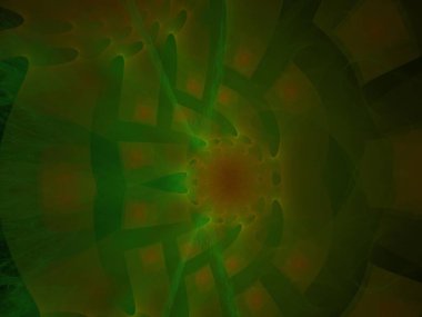 Hayali fraktal arkaplan resmi