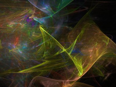 Hayali fraktal arkaplan resmi