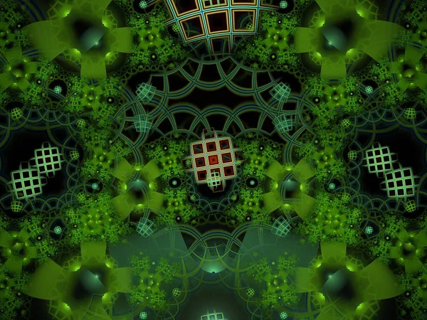 Fundo fractal imaginário Imagem — Fotografia de Stock