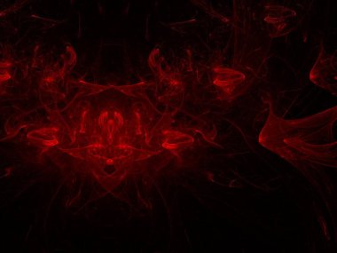 Hayali fraktal arkaplan resmi