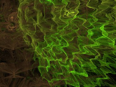 Hayali fraktal arkaplan resmi