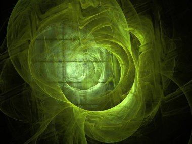 Hayali fraktal arkaplan resmi