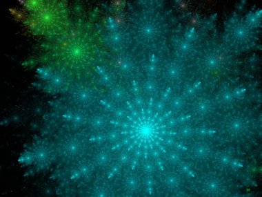 Hayali fraktal arkaplan resmi