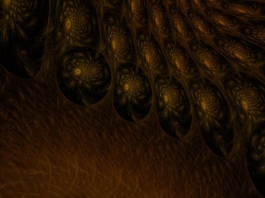 Hayali fraktal arkaplan resmi