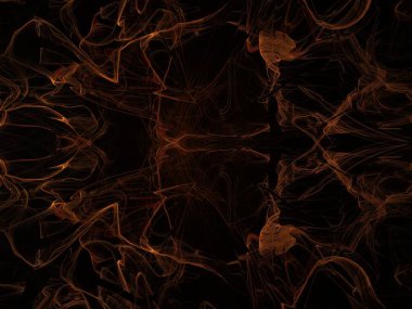 Hayali fraktal arkaplan resmi