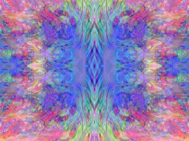 Hayali fraktal arkaplan resmi