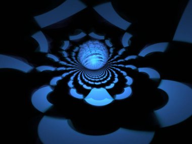 Hayali fraktal arkaplan resmi