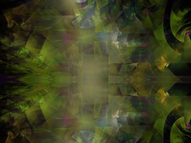 Hayali fraktal arkaplan resmi