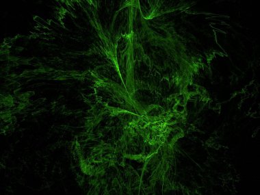 Hayali fraktal arkaplan resmi