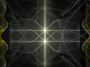 Hayali fraktal arkaplan resmi