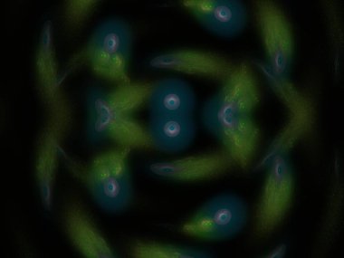 Hayali fraktal arkaplan resmi