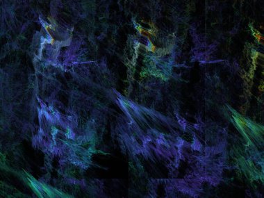 Hayali fraktal arkaplan resmi