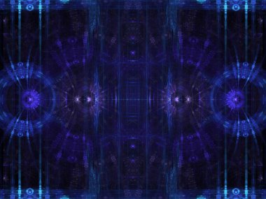 Hayali fraktal arkaplan resmi