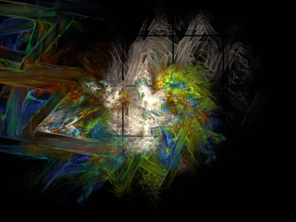 Imaginatory fractal achtergrond Afbeelding — Stockfoto