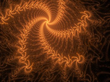 Hayali fraktal arkaplan resmi