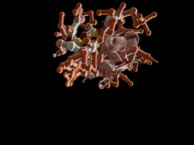 Hayali fraktal arkaplan resmi