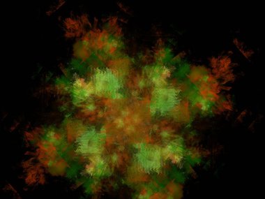 Hayali fraktal arkaplan resmi