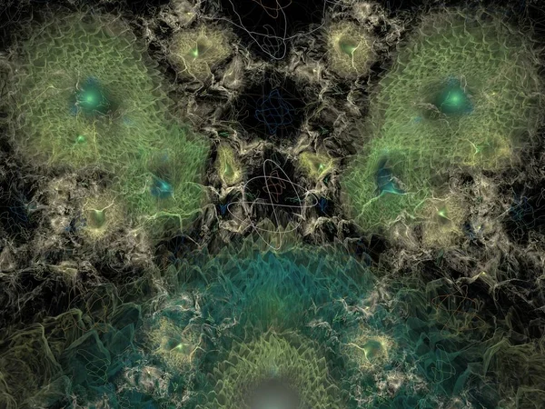 Fondo fractal imaginario Imagen — Foto de Stock
