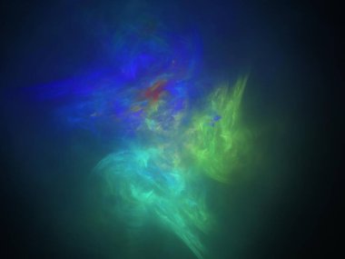 Hayali fraktal arkaplan resmi