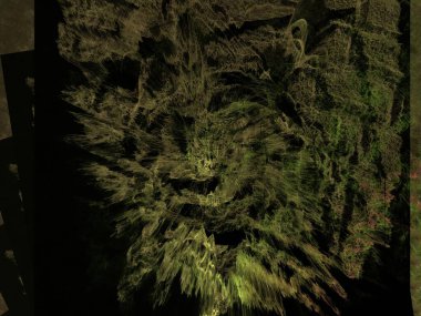 Hayali fraktal arkaplan resmi