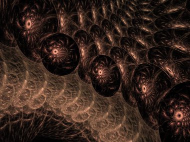 Hayali fraktal arkaplan resmi