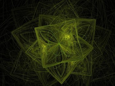 Hayali fraktal arkaplan resmi