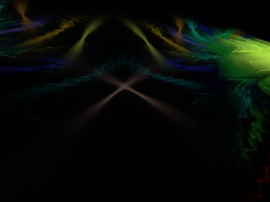 Hayali fraktal arkaplan resmi