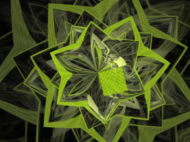 Hayali fraktal arkaplan resmi