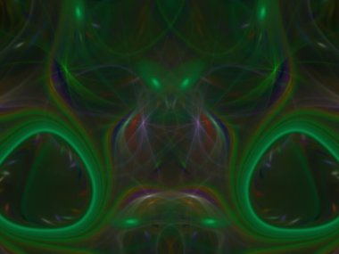 Hayali fraktal arkaplan resmi