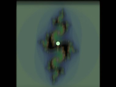 Hayali fraktal arkaplan resmi